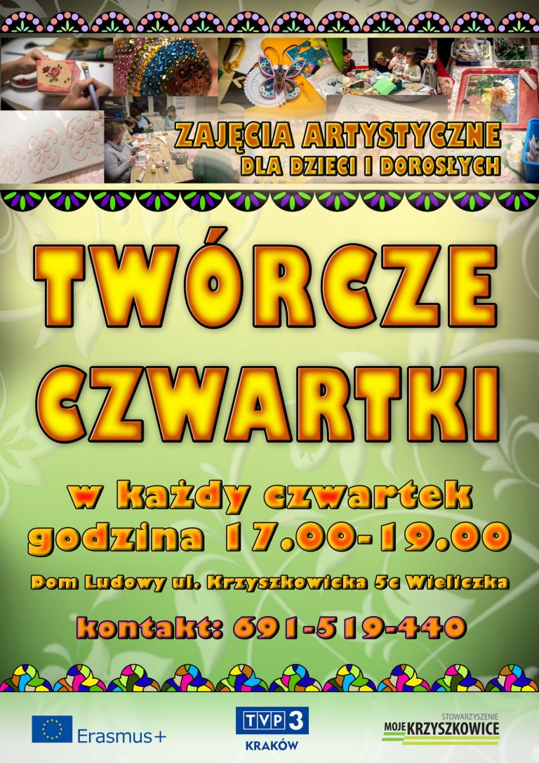 Twórcze czwartki zapraszają!