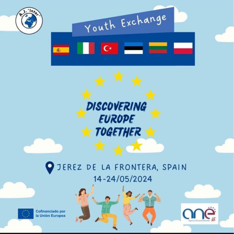 Discovering Europe Together Erasmus Project – Jerez de la Frontera 14-24 Maj 2024